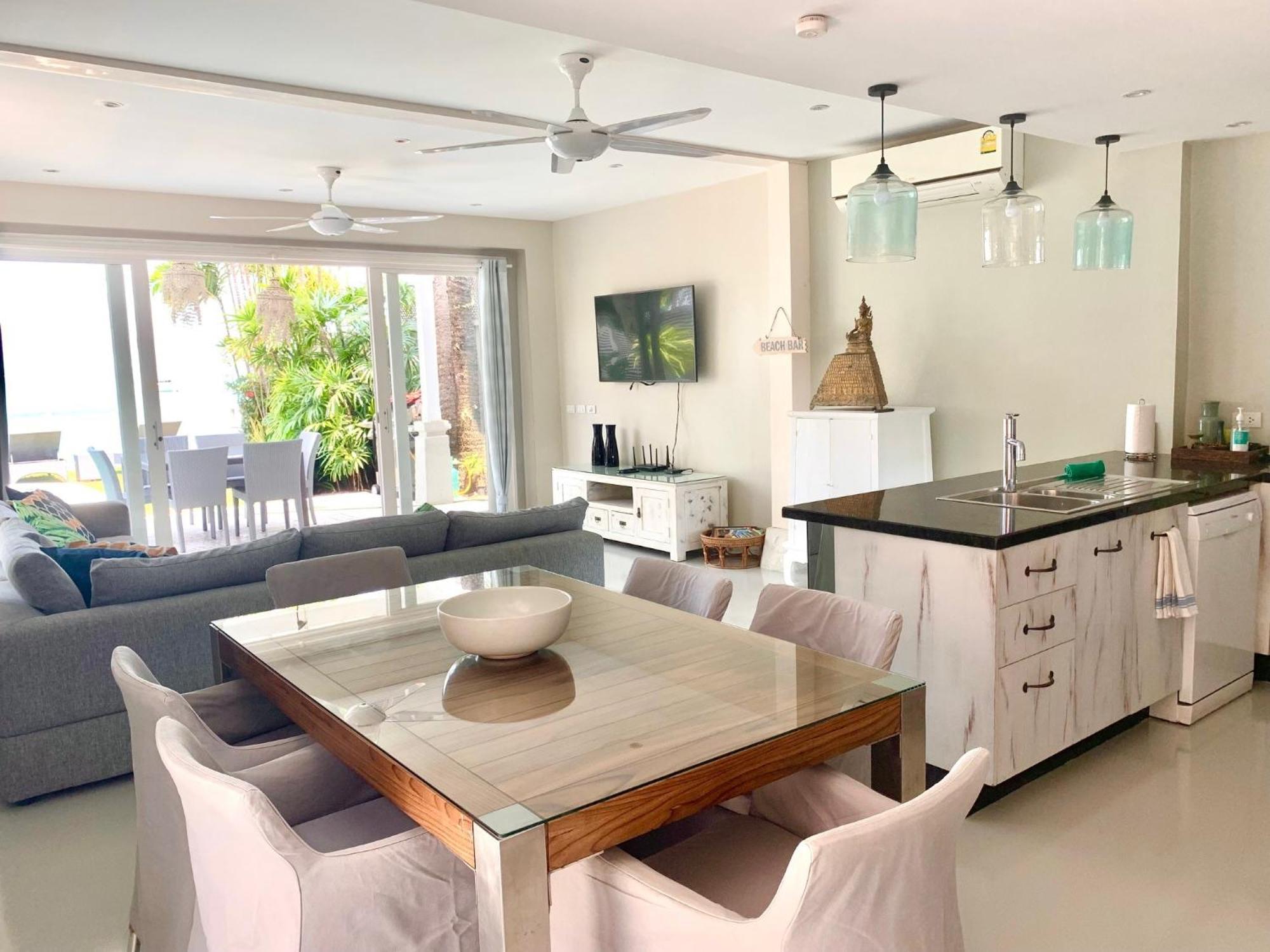 Beachfront Villa Charmant With Private Pool Koh Samui Exterior photo